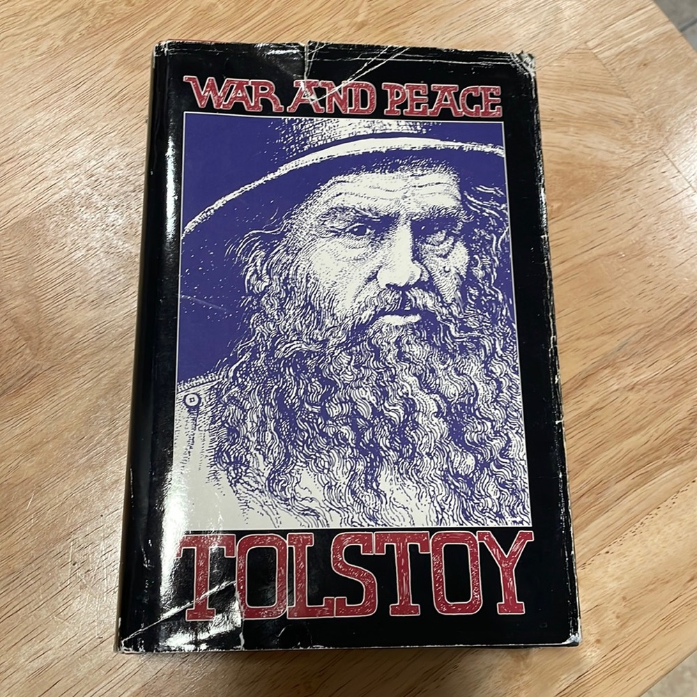 War and Peace book by Tolstoy